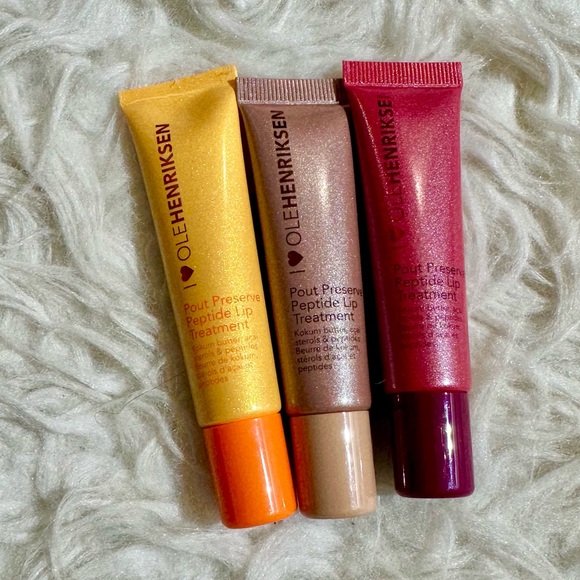 Ole Henriksen Other - NEW Ole Henriksen Pout Preserve Peptide Lip Treatment Glimmer Lingonberdy Jam